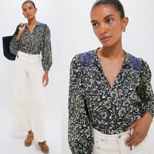 ULLA JOHNSON Raven Tillie Blous $320 Sz 16